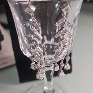 Elegant Silver Dangle Earrings